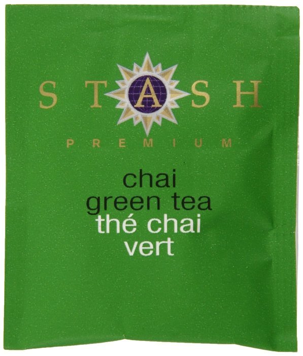 Stash Tea Ginger Peach Green Tea, 10 Count Tea Bags in Foil (Pack of 12) N6