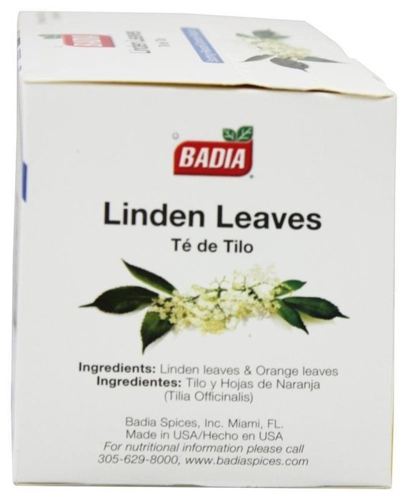 BADIA TEA LINDEN, 25 BG N3