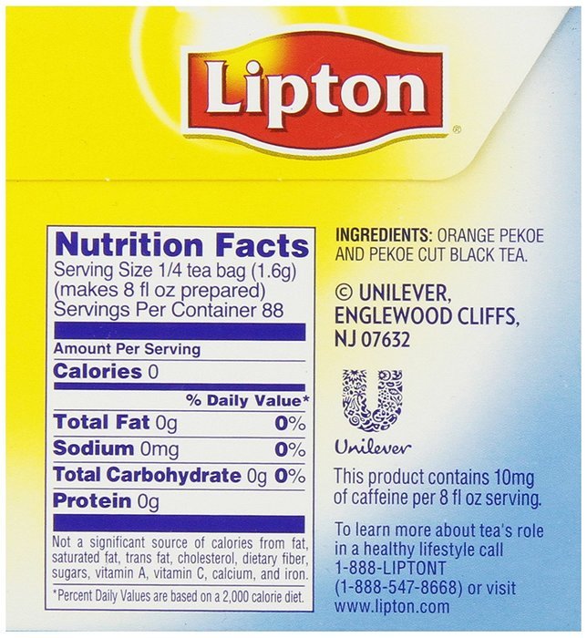 Lipton Cold Brew Tea, Pitcher Size, 22 ct N4