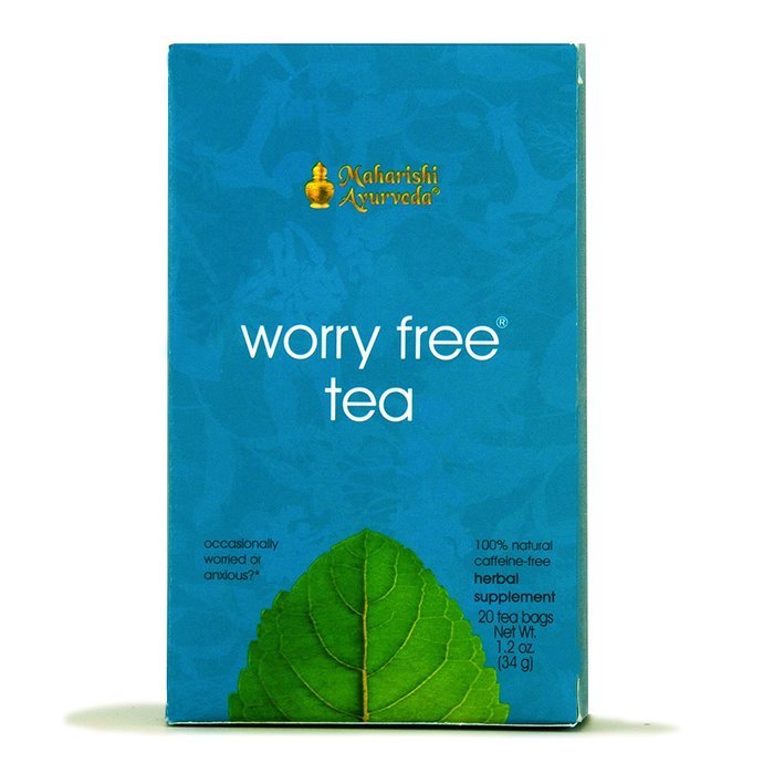 Worry Free Herbal Tea, 20 Herbal Tea Bags, 1.2 oz (34 g)
