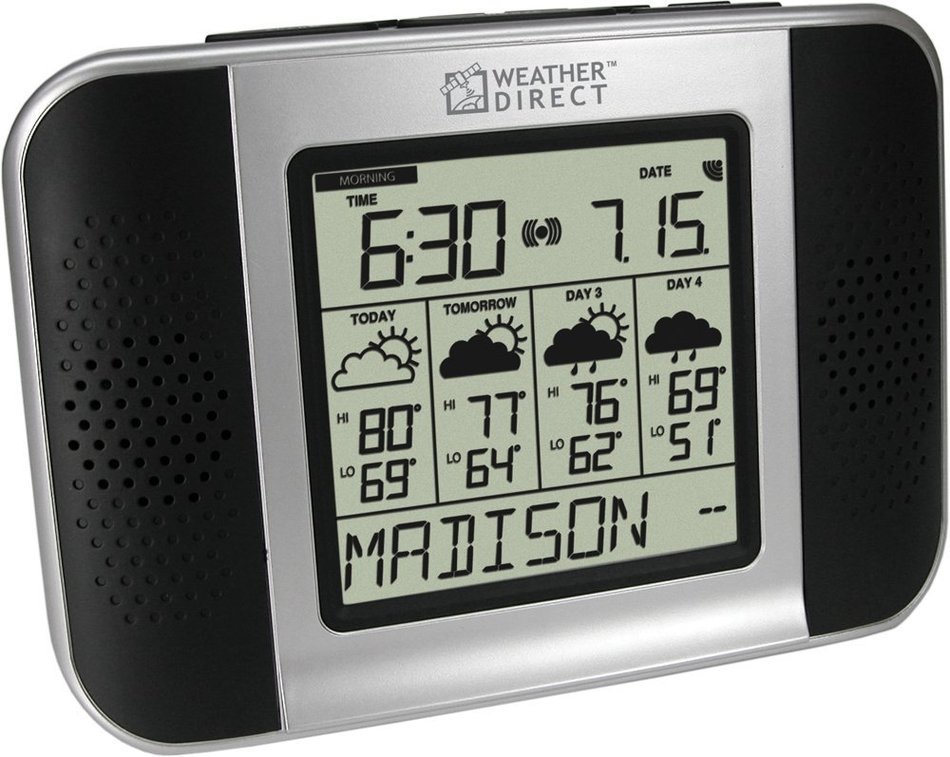La Crosse Technology Weather Direct WA-1242U 4 Day Talking Weather Forecaster with E-mail Reader