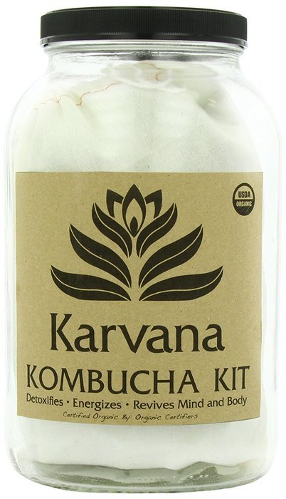 Karvana Kombucha Tea Kit, Deluxe, 62 Ounce