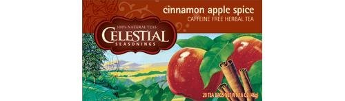 Celestial Seasonings Cinnamon Apple Spice Herbal Tea, 20 bags