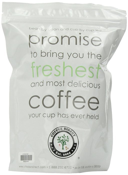 Coffee Bean Direct Dark Sumatra Mandheling, Whole Bean Coffee, 16-Ounce Bags (Pack of 3) N4