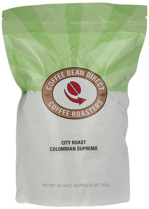 Coffee Bean Direct Dark Sumatra Mandheling, Whole Bean Coffee, 16-Ounce Bags (Pack of 3) N5