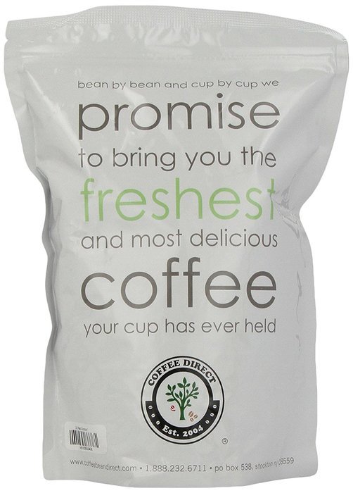 Coffee Bean Direct Dark Sumatra Mandheling, Whole Bean Coffee, 16-Ounce Bags (Pack of 3) N6
