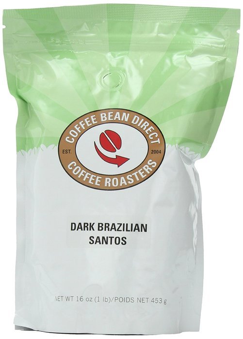 Coffee Bean Direct Dark Sumatra Mandheling, Whole Bean Coffee, 16-Ounce Bags (Pack of 3) N7