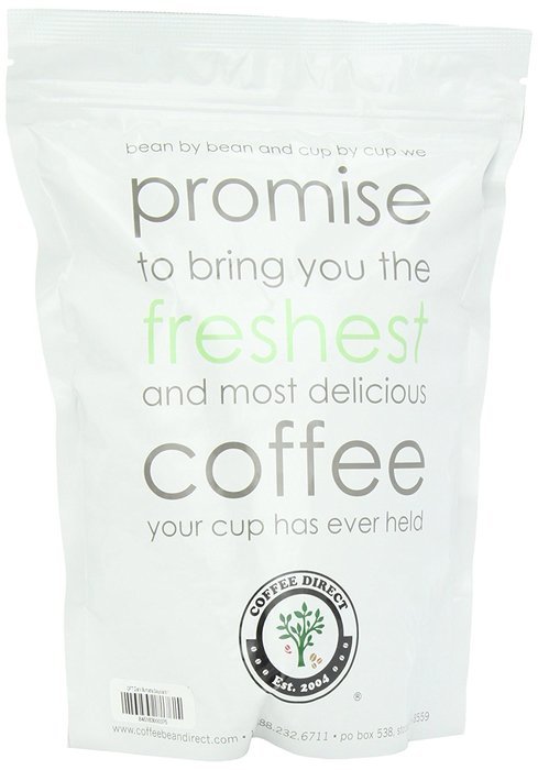 Coffee Bean Direct Dark Sumatra Mandheling, Whole Bean Coffee, 16-Ounce Bags (Pack of 3) N18