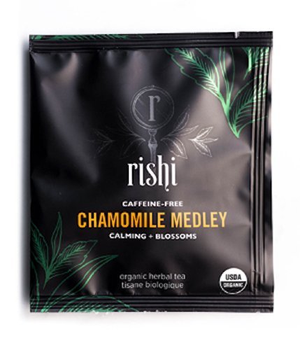 Rishi Tea Organic Chamomile Medley Tea Bags, 50 Count