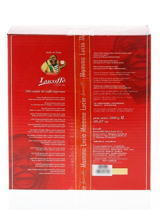 150 Lucaffe' Mamma Lucia ESE Espresso pods case N2