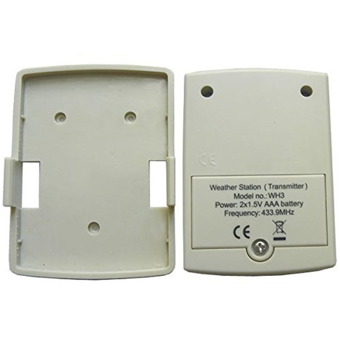 Megadream&reg; Digital Wireless 100M LCD Weather Station In/Outdoor Temperature Thermometer Forecast Barometer Date... N6