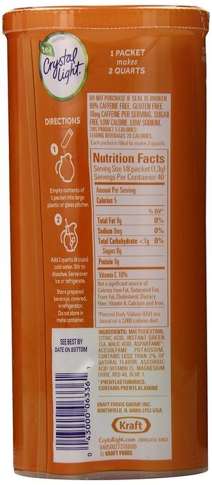 Crystal Light Crystal Light Pomegranate Green Tea Drink Mix, 1.65 Ounce N2
