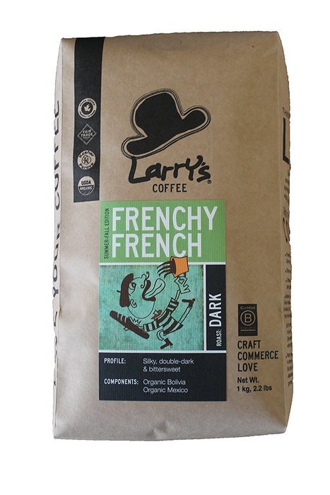 Larry's Coffee Organic Fair Trade Whole Bean, Cowboy Blend, 2.2 Pound N7