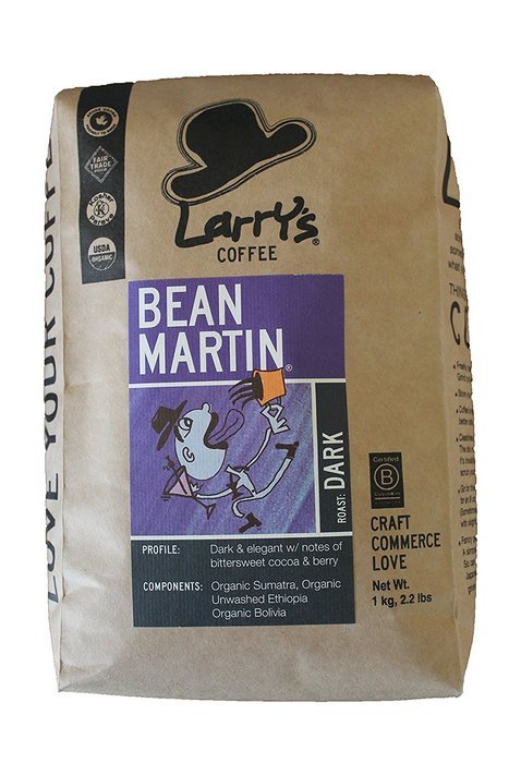 Larry's Coffee Organic Fair Trade Whole Bean, Cowboy Blend, 2.2 Pound N11