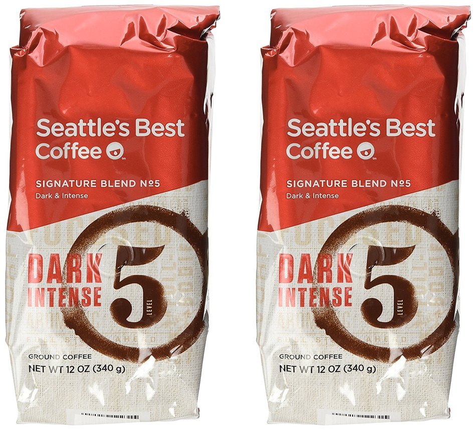 Seattle's Best Dark and Intense, 12-Ounce (Pack of 2)