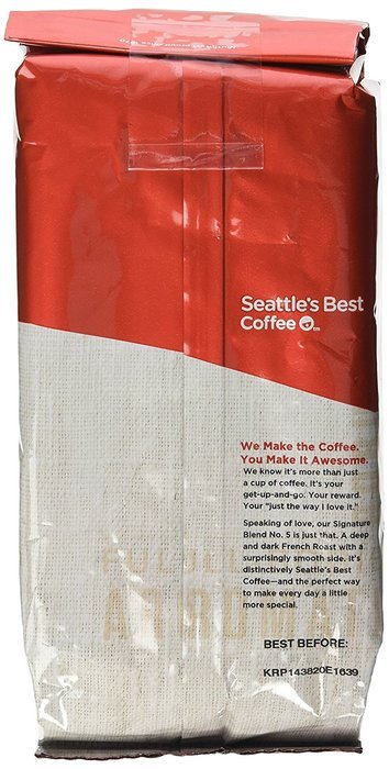 Seattle's Best Dark and Intense, 12-Ounce (Pack of 2) N2