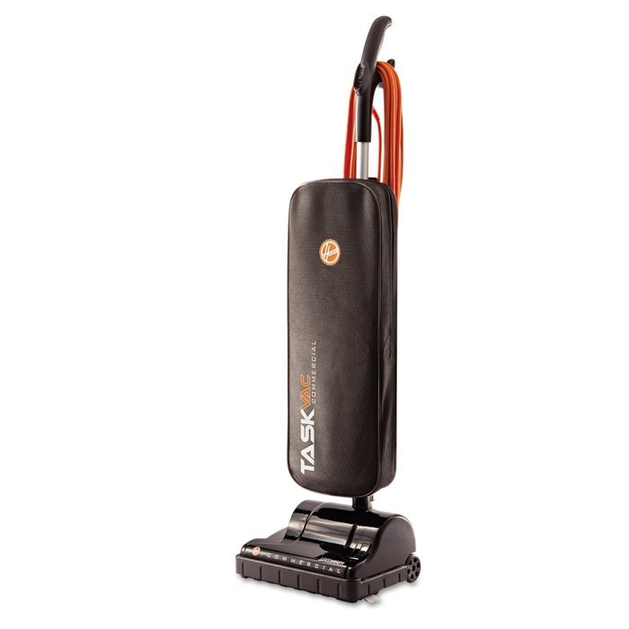Hoover CH53000 TaskVac Commercial Soft-Bagged Lightweight Upright Vacuum, 12-Inch - Corded