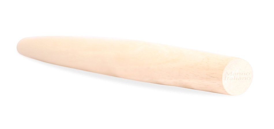 French Rolling Pin - High Quality Natural Wooden Roller - Better Than Silicone Marble and Plastic - Authentic... N3