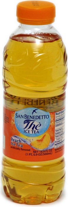 San Benedetto Iced Tea, Peach, 12 Count