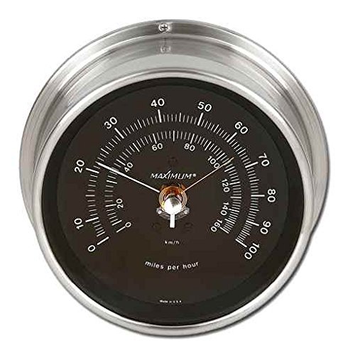 Vigilant Anemometer in Nickel & Black