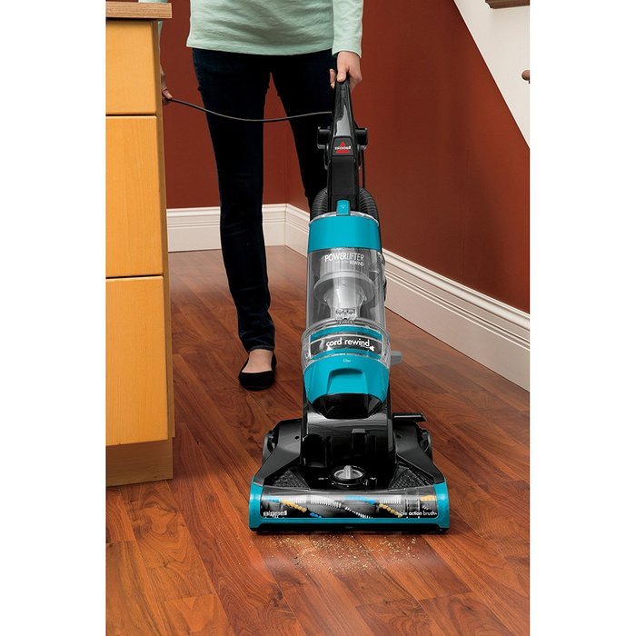 BISSELL CleanView Deluxe Rewind Bagless Upright Vacuum with Reach, 1322 - Corded N14