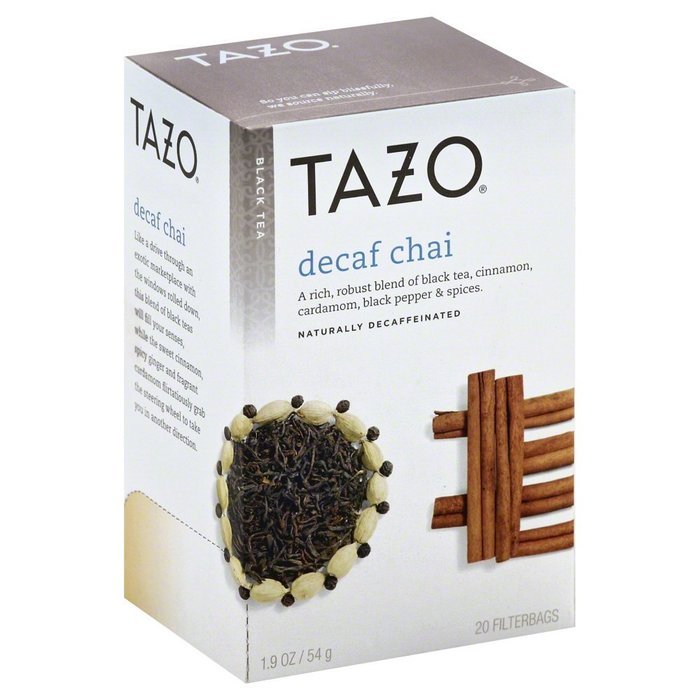 Tazo Black Tea-Chai (Decaf) Teas 20 Bag