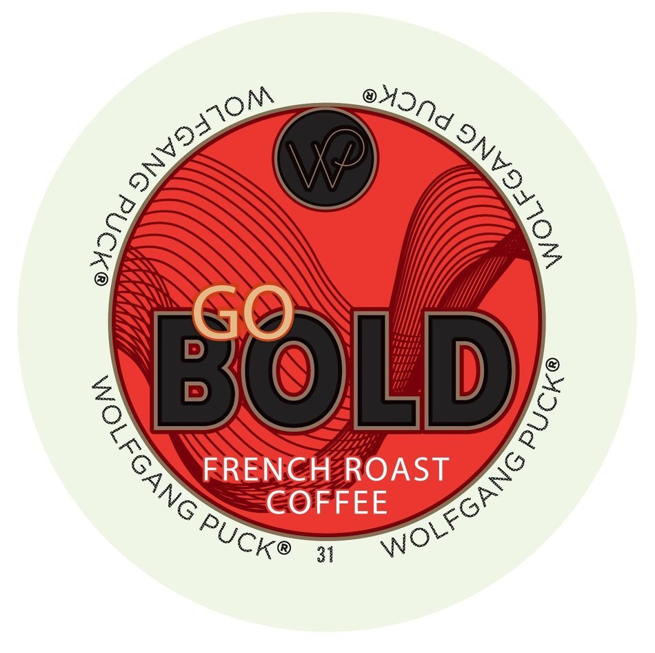 Wolfgang Puck Coffee Single Serve Cups, Go Bold French Roast, 24 Count N9
