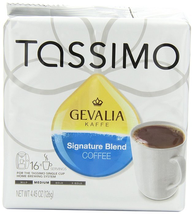 Gevalia Signature Blend, 16-Count T-Discs for Tassimo Brewers (Pack of 3)