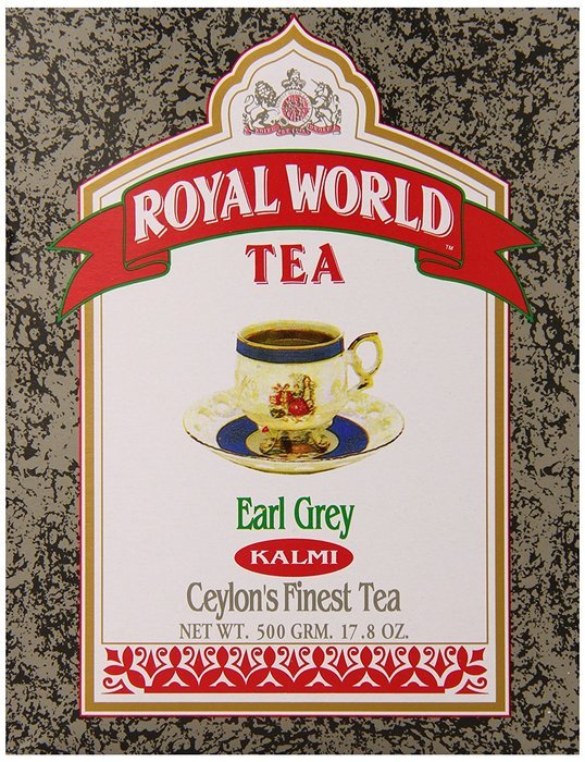 Royal World Kalmi Earl Grey Tea, 17.6 Ounce