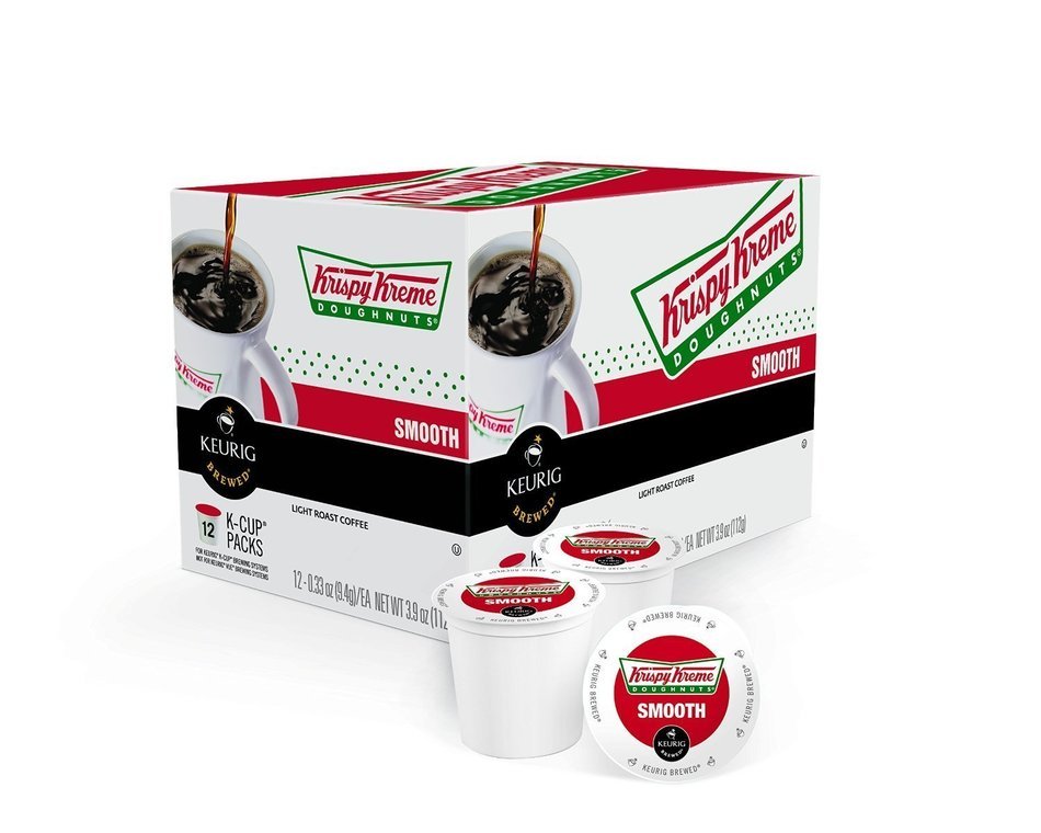 Krispy Kreme Donuts Smooth Coffee - 96 K Cup Packs