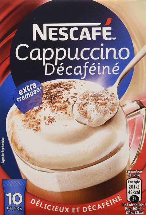Nescafe Extra Foam Decaf Cappuccino 10 pc.