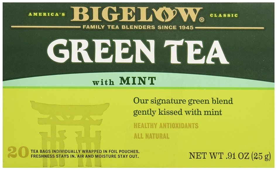 Bigelow Green Tea w/ Mint Tea Bags - 20 ct
