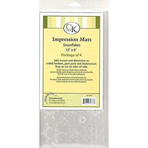 Snowflakes Impression Mats by CK