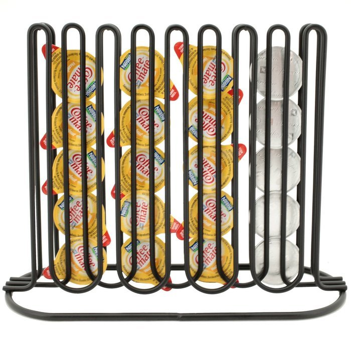Slim and Sleek Coffee Pod Holder and Organizer for 40 Coffee Pods for Nespresso Creamer N7