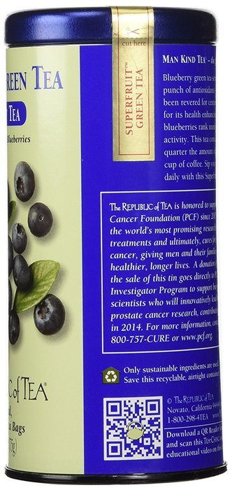 The Republic of Tea, Blueberry Green Tea, 50-Count N2