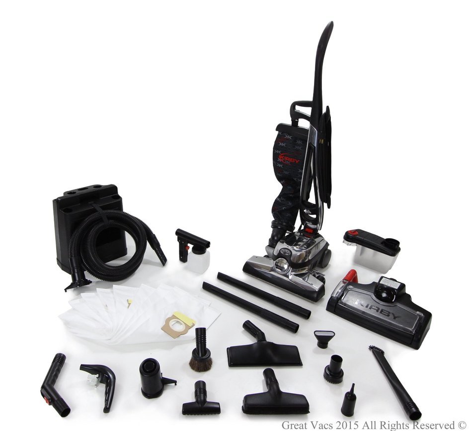 Kirby Avalir Vacuum Cleaner Loaded with tools, bags, shampooer Upright G11 Hepa