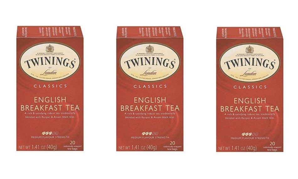 Twinings English Breakfast -- 20 Tea Bags