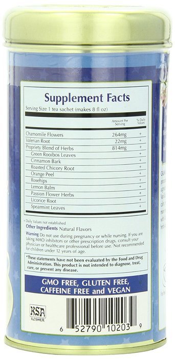 Zhena's Calm Me Sleep Tea, 22-Count N2