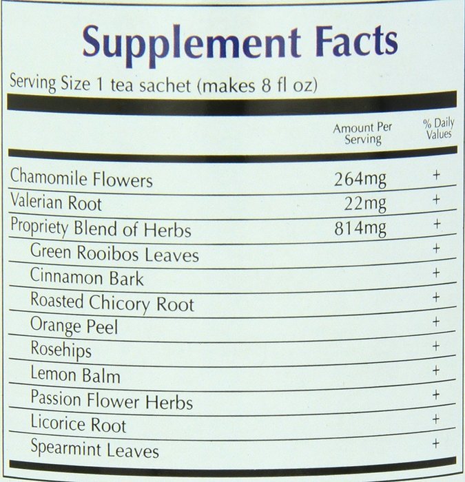Zhena's Calm Me Sleep Tea, 22-Count N4