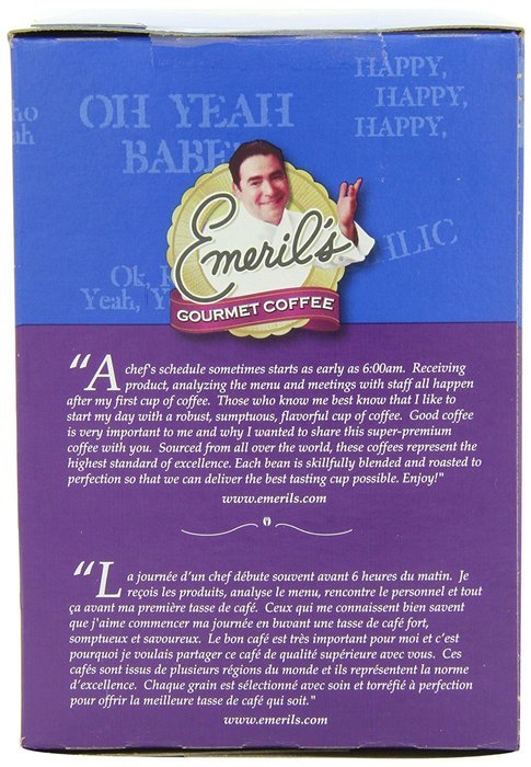 Emeril's Jazzed Up Decaf Coffee, K-Cup Portion Pack for Keurig Brewers 24-Count N2
