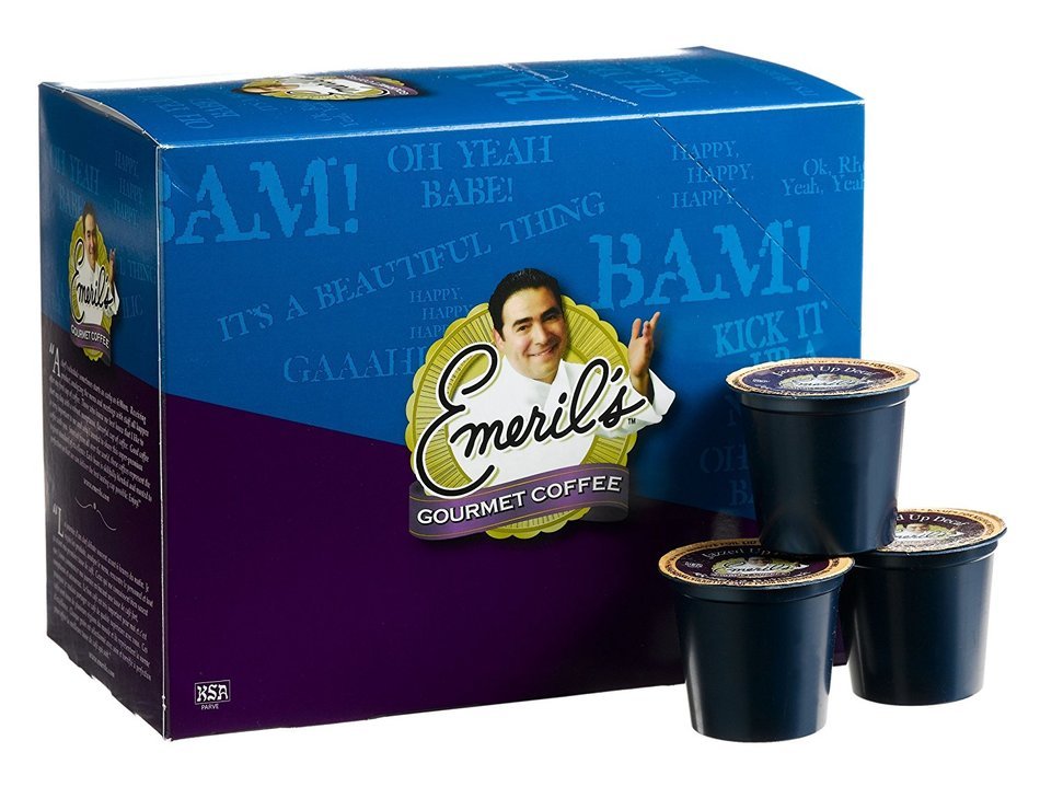 Emeril's Jazzed Up Decaf Coffee, K-Cup Portion Pack for Keurig Brewers 24-Count N3