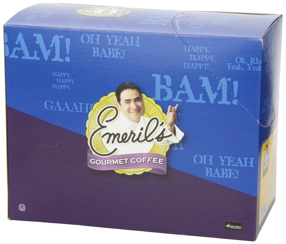 Emeril's Jazzed Up Decaf Coffee, K-Cup Portion Pack for Keurig Brewers 24-Count N8