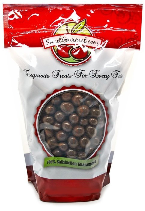 SweetGourmet Dark Chocolate Espresso Coffee Beans, 16 Oz N4