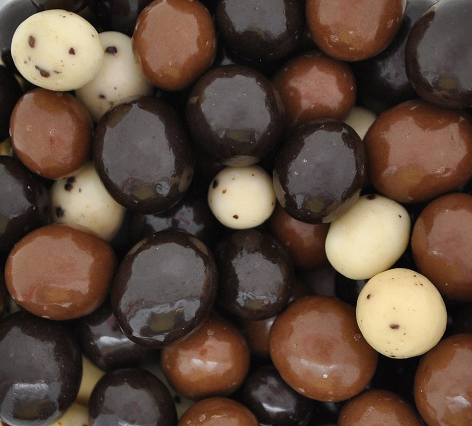 SweetGourmet Dark Chocolate Espresso Coffee Beans, 16 Oz N6