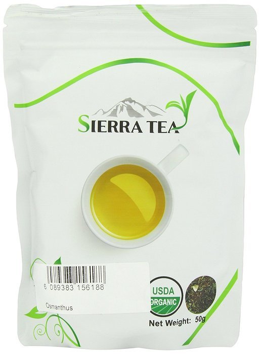 Sierra Tea Osmanthus Flower Herbal Tea, 1.76 Ounce
