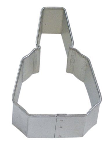 CybrTrayd RM-0944 R&M Nail Polish Bottle 2.75" Cookie Cutter, Metallic