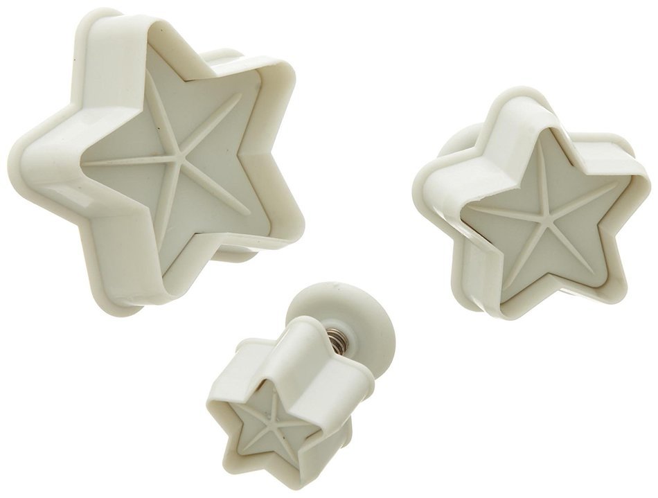 Ateco 3 Star Plunger Cutter Set, Set of 3
