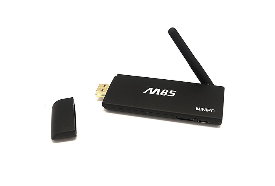 GuDenns M85 Quad Core Smart TV Dongle With Kodi Pre-installed Android 4.4 Kitkat System H.265 Wifi LAN Miracast... N2