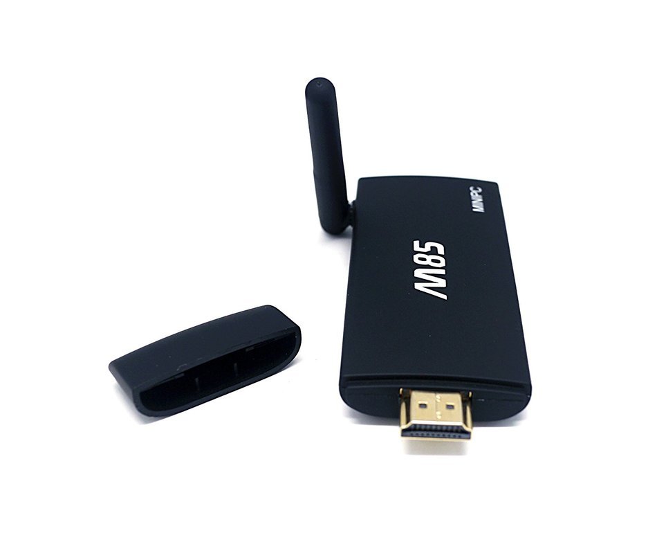 GuDenns M85 Quad Core Smart TV Dongle With Kodi Pre-installed Android 4.4 Kitkat System H.265 Wifi LAN Miracast... N3