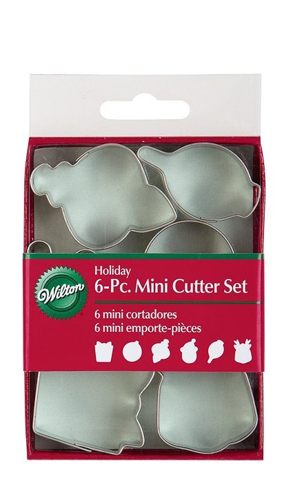 Wilton 2308-1109 6 pc. Holiday Mini Cutter Set